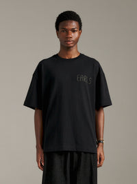 Capital Stitch Tee - Black