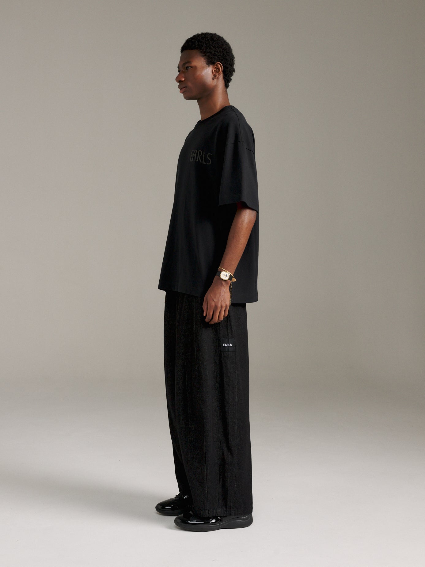 Capital Stitch Tee - Black