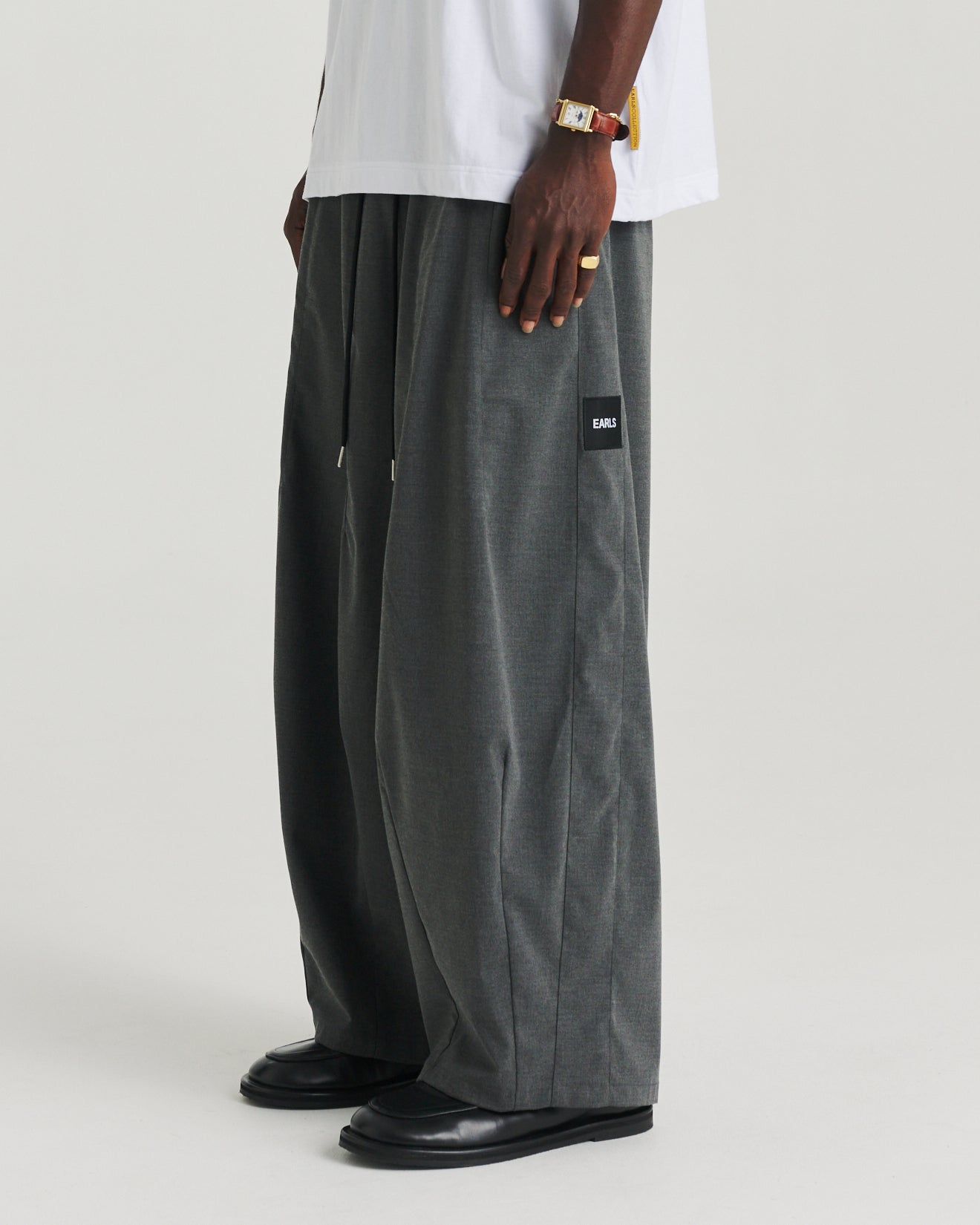 Formal Relax Pant - Charcoal