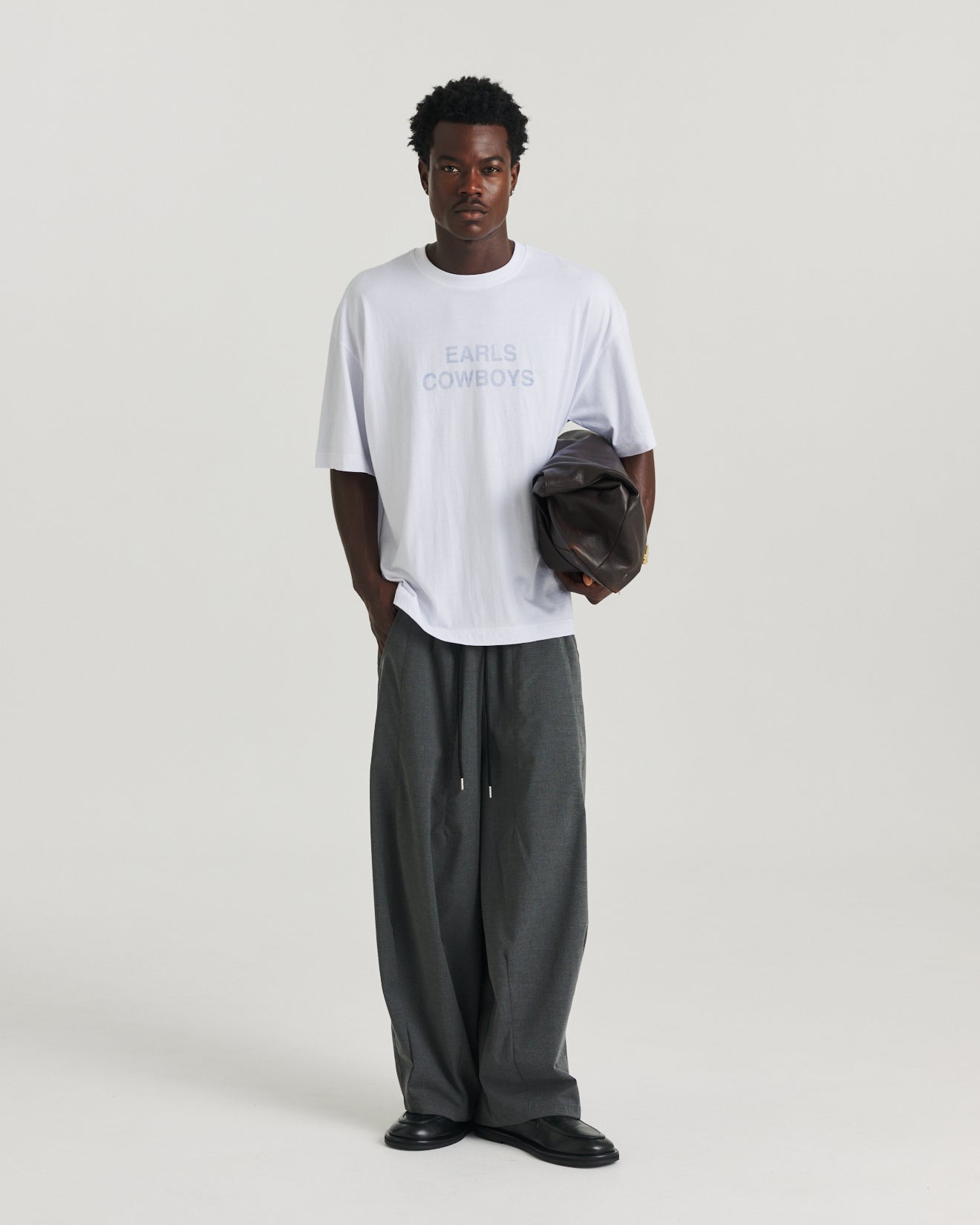 Formal Relax Pant - Charcoal
