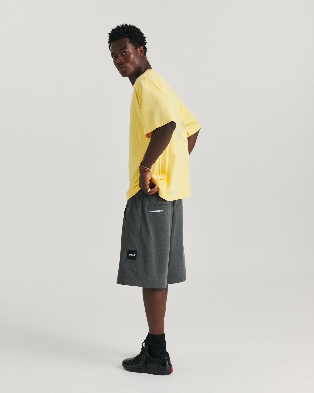 Formal Relax Short - Charcoal – Earls Collection