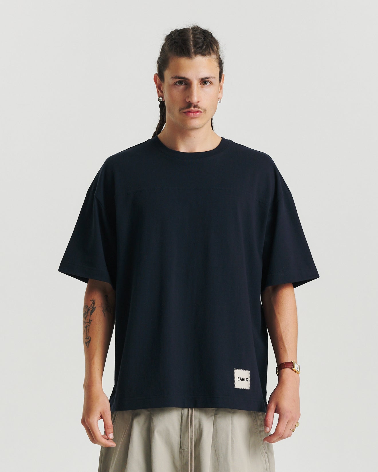 Yoke Tee - Navy