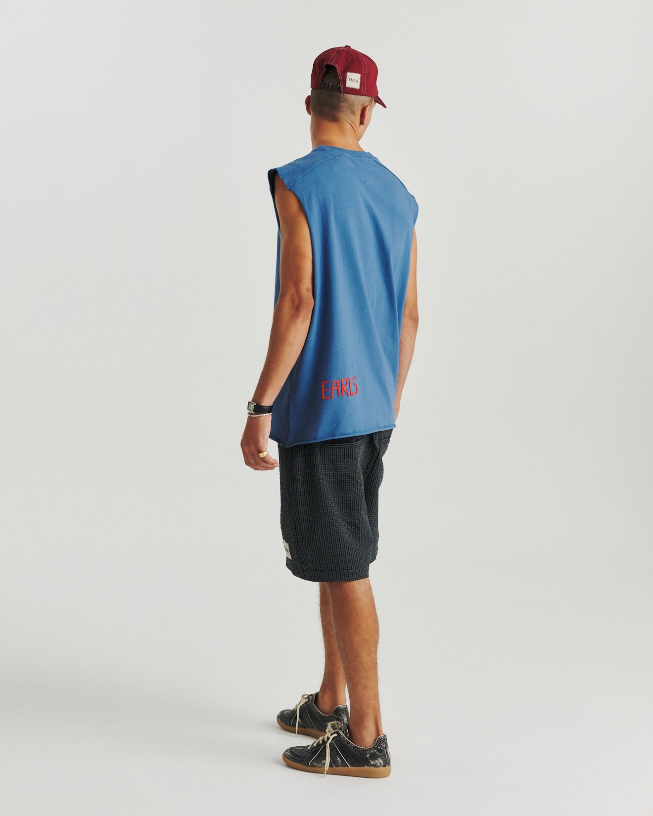 Seersucker Swim Short - Navy