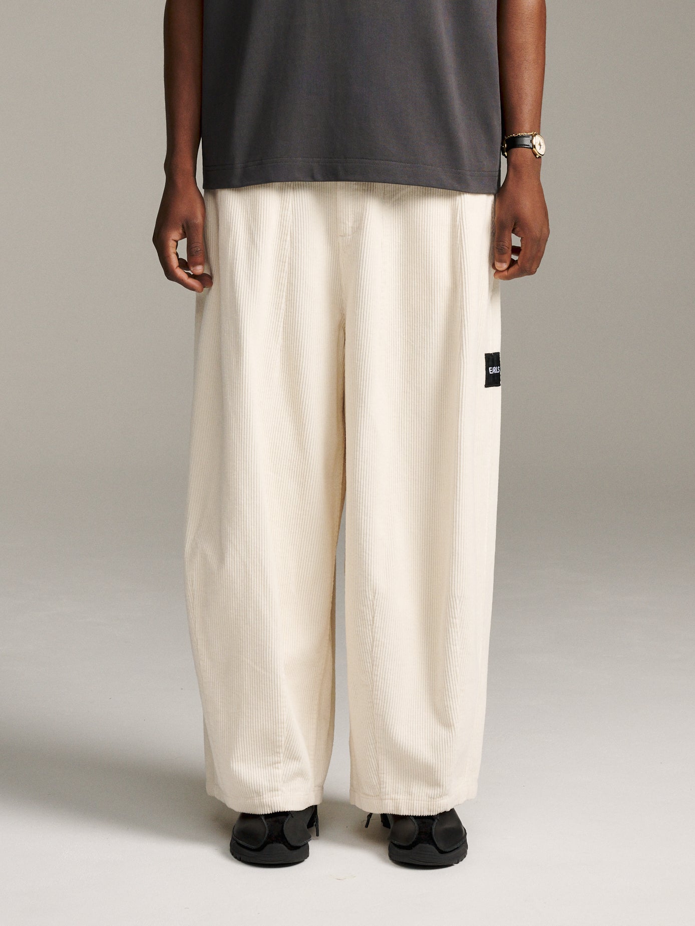 Relax Cord Pant - Ivory