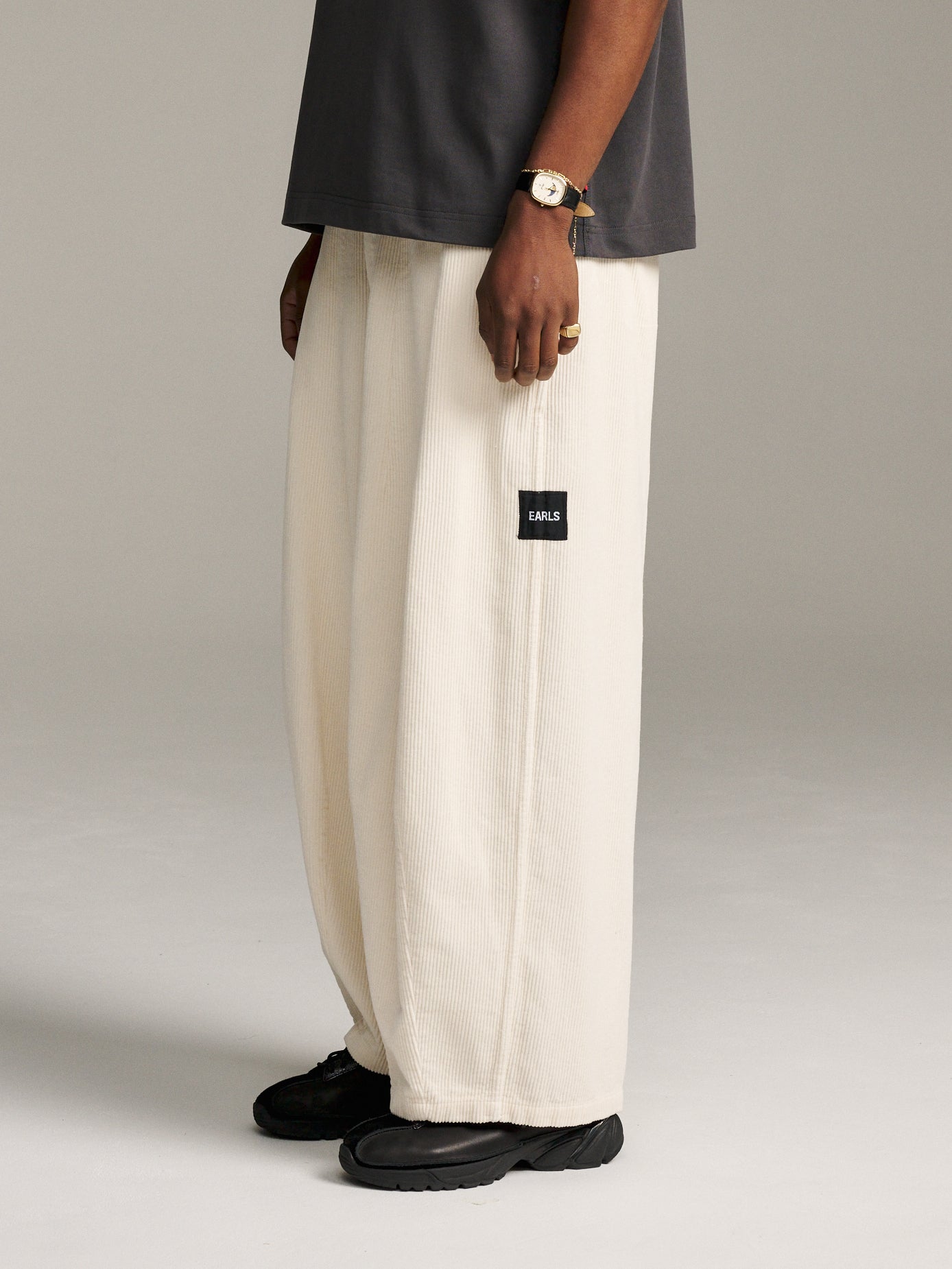 Relax Cord Pant - Ivory