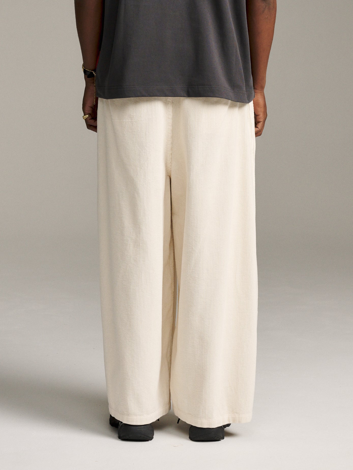 Relax Cord Pant - Ivory