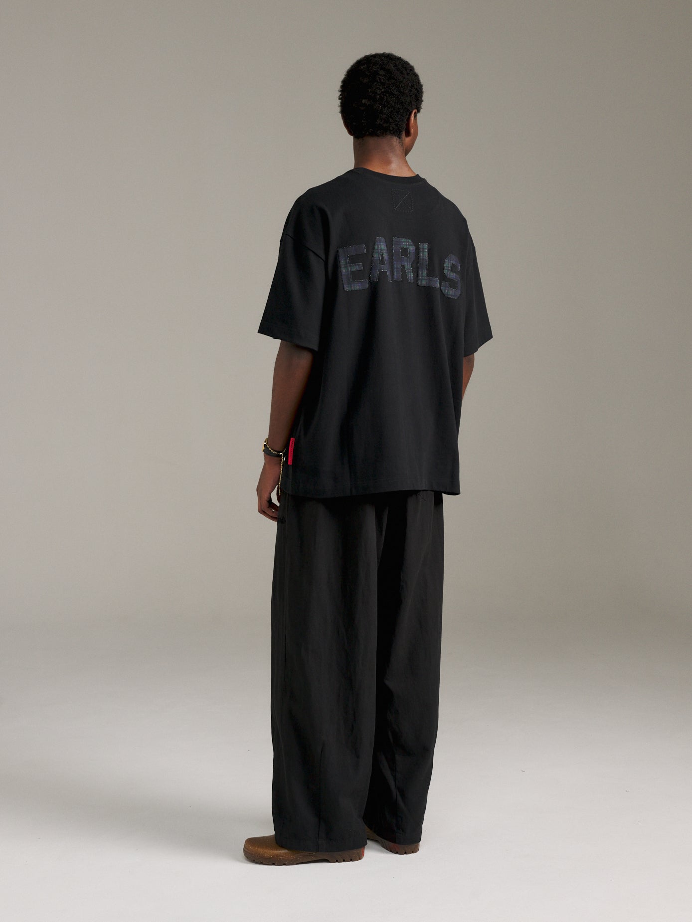 Tartan Tee - Black
