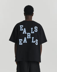Felt Tee - Black/Blue