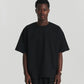 Felt Tee - Black/Blue