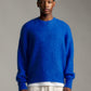Solid Mohair Knit - Cobalt