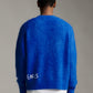 Solid Mohair Knit - Cobalt