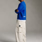 Solid Mohair Knit - Cobalt