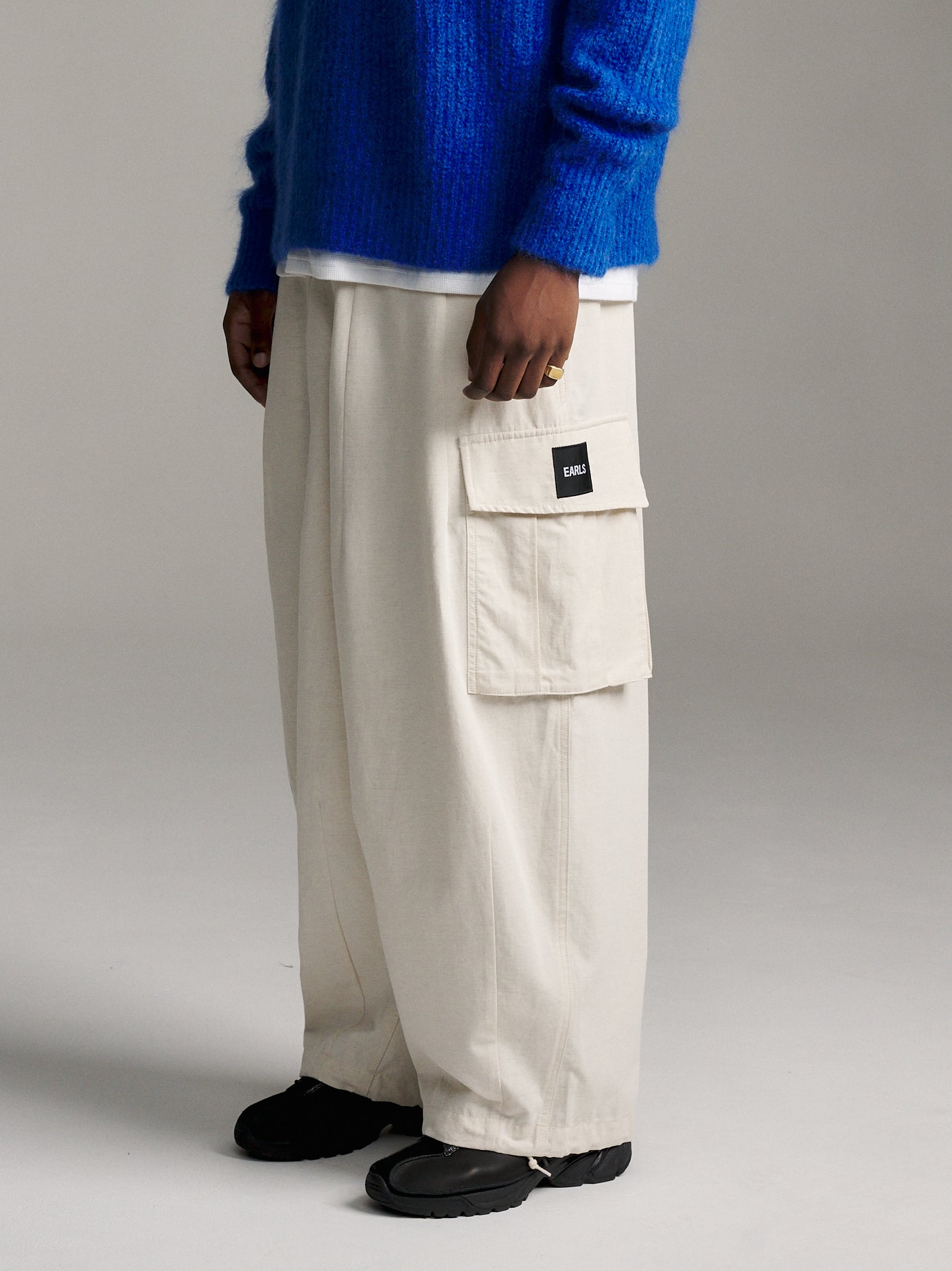 Cargo Relax Pant - Natural