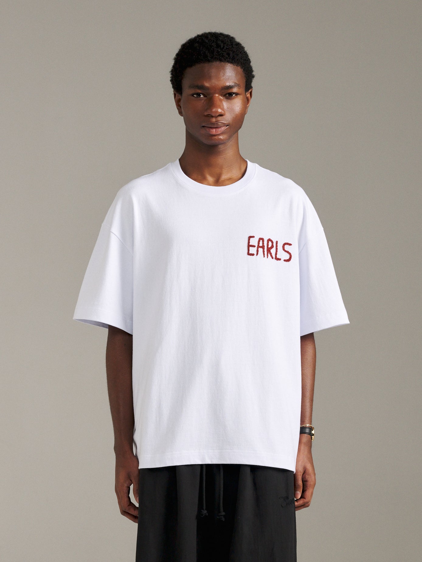 Capital Stitch Tee - White