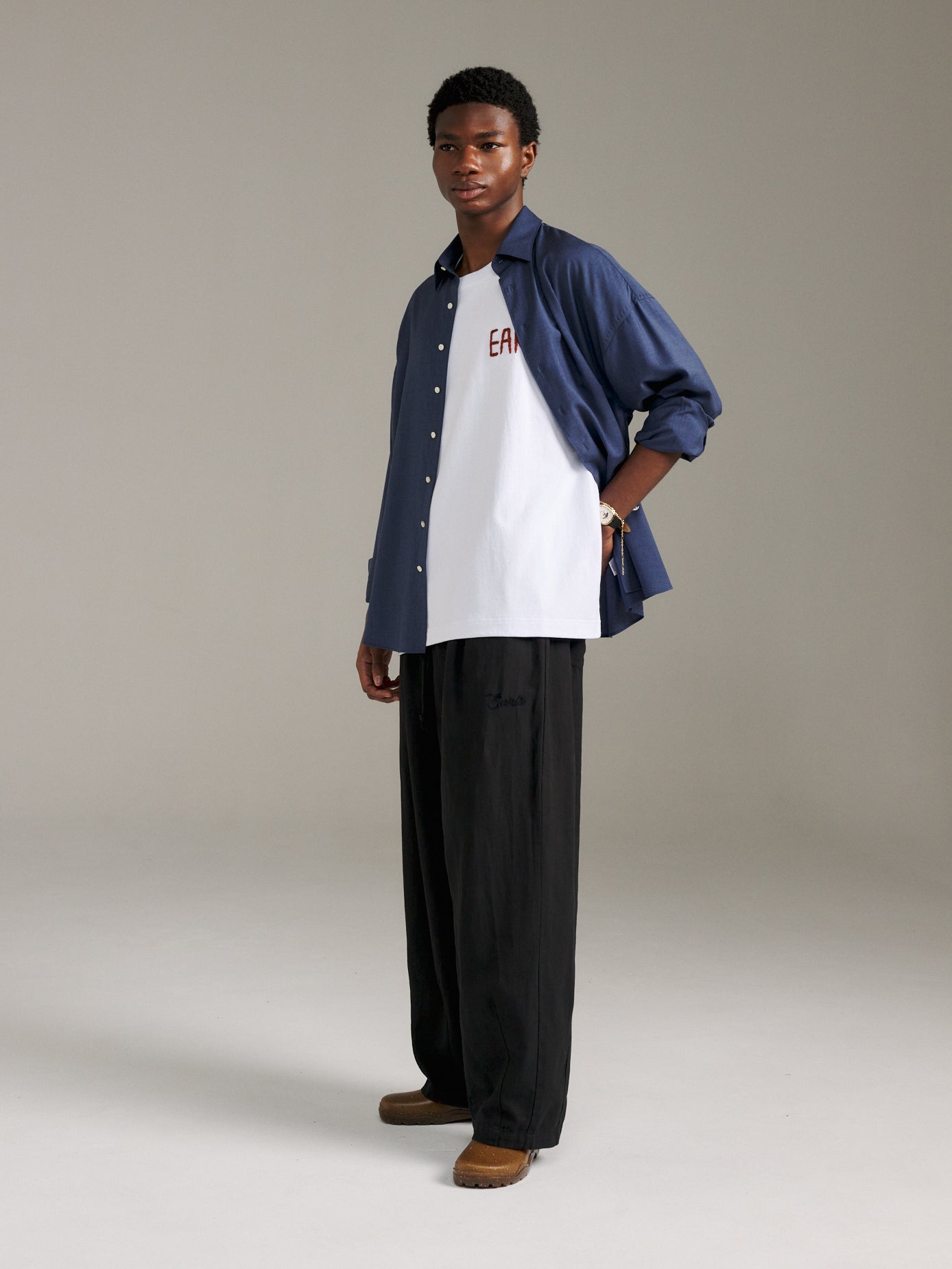 Capital Stitch Tee - White