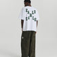 Felt Tee - White/Forrest