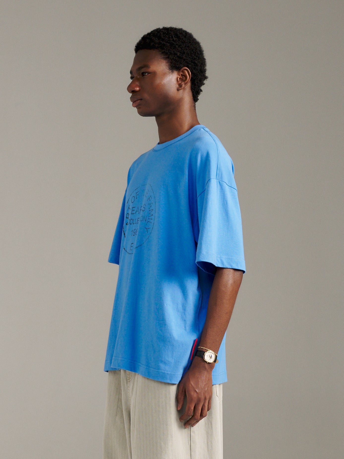 Stamp Tee - Blue
