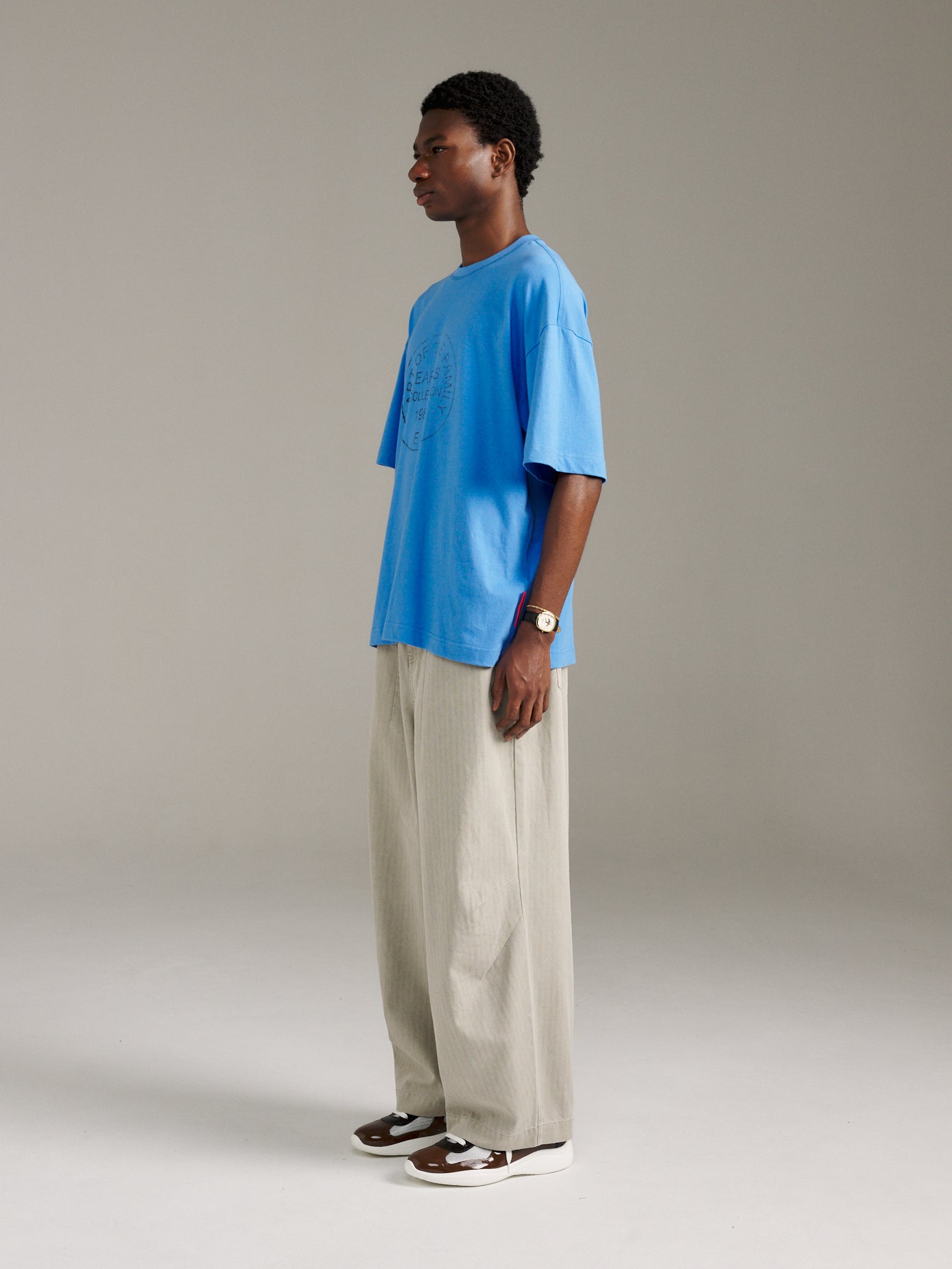 Stamp Tee - Blue