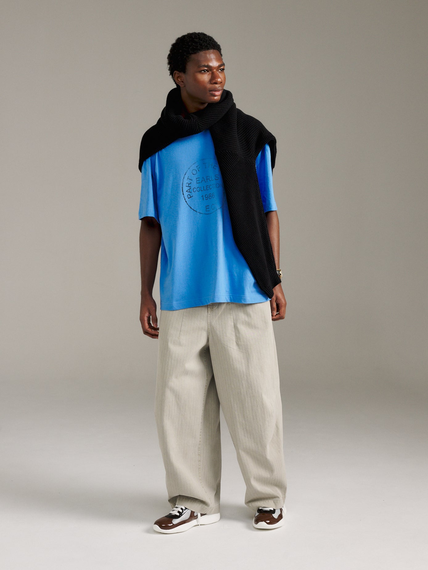Stamp Tee - Blue