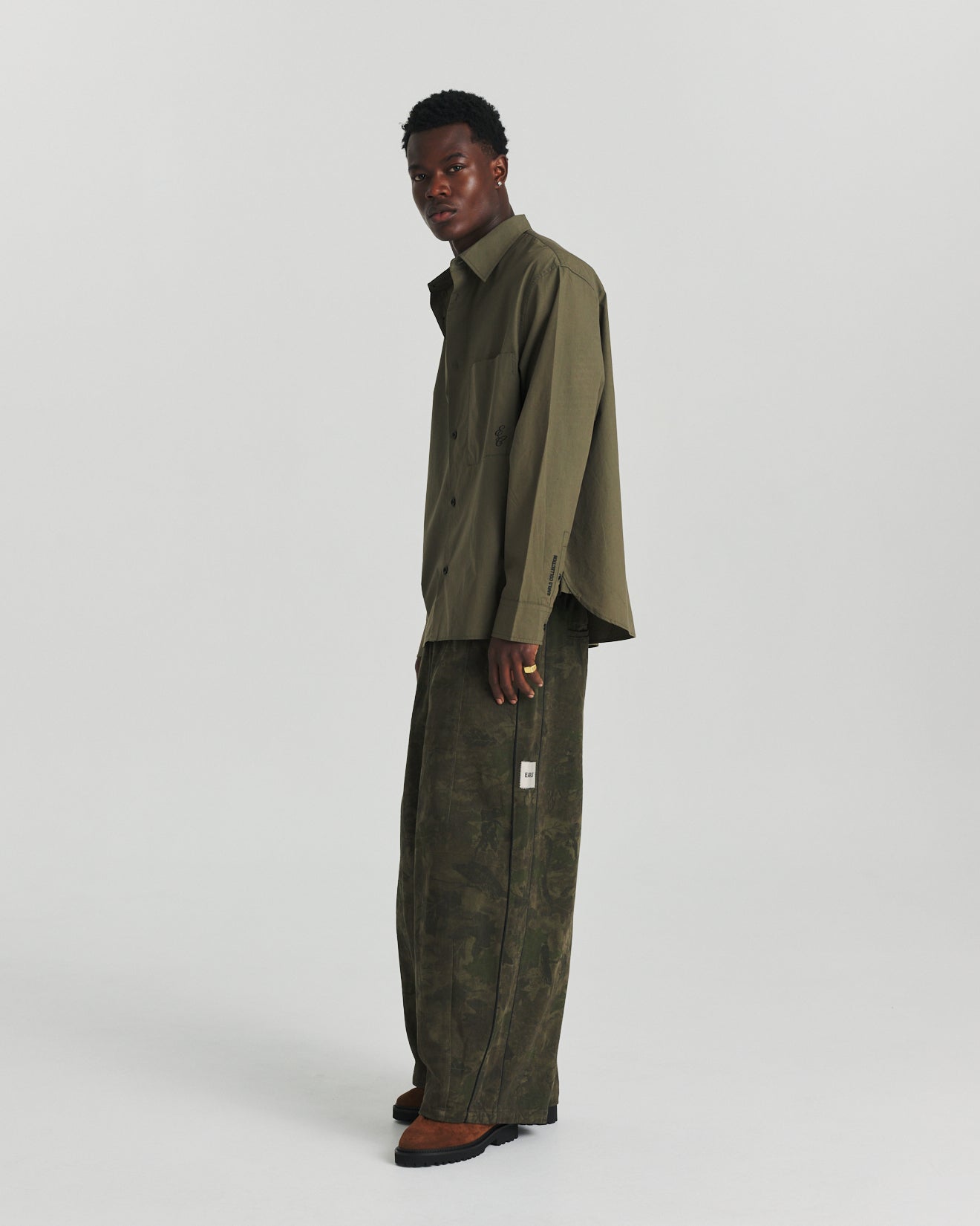 Heavy Relax Pant - Hunter