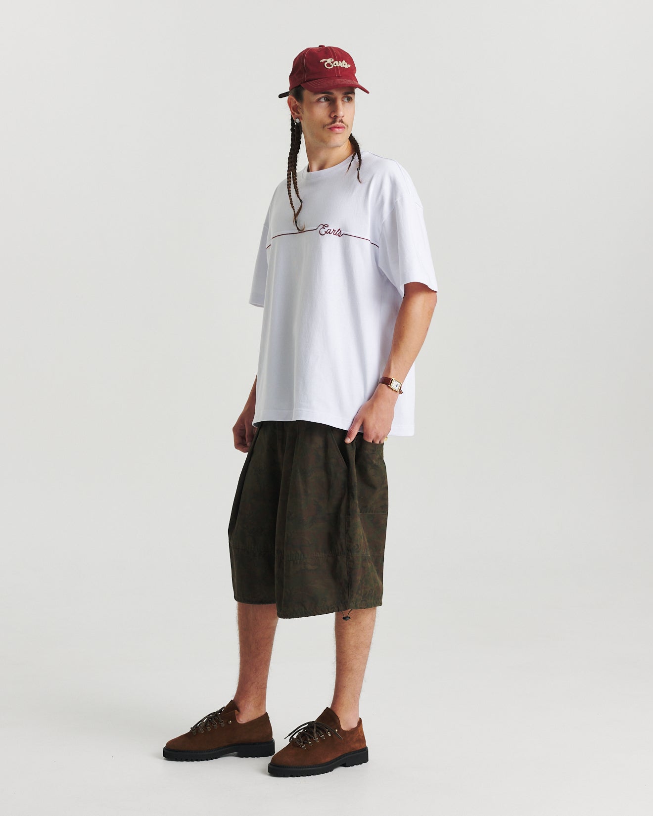 Printed Bungee Short - Camo