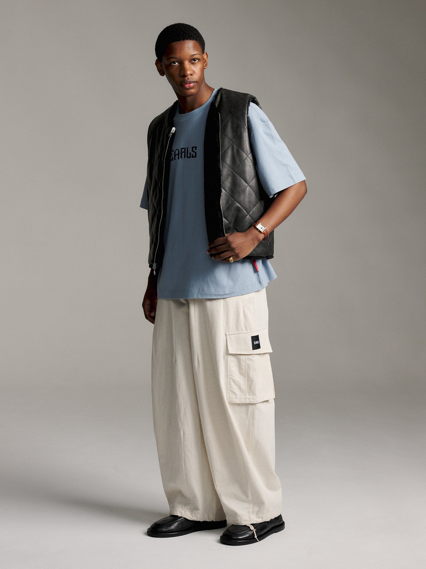 Cargo Relax Pant - Natural