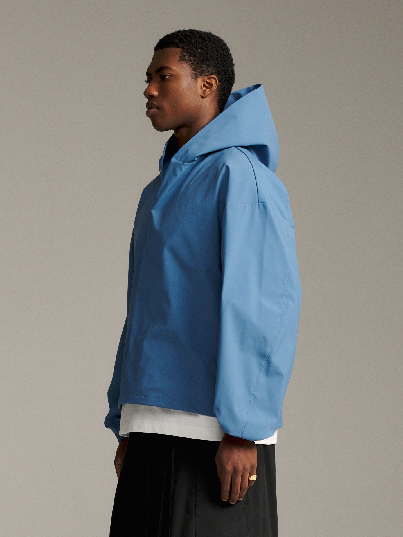 Conceal Hooded Jacket - Blue