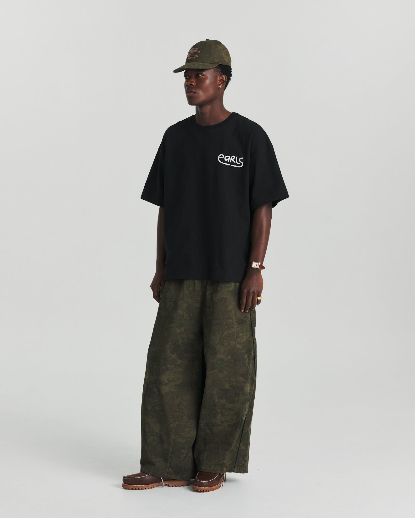 Thick Stitch Tee - Black