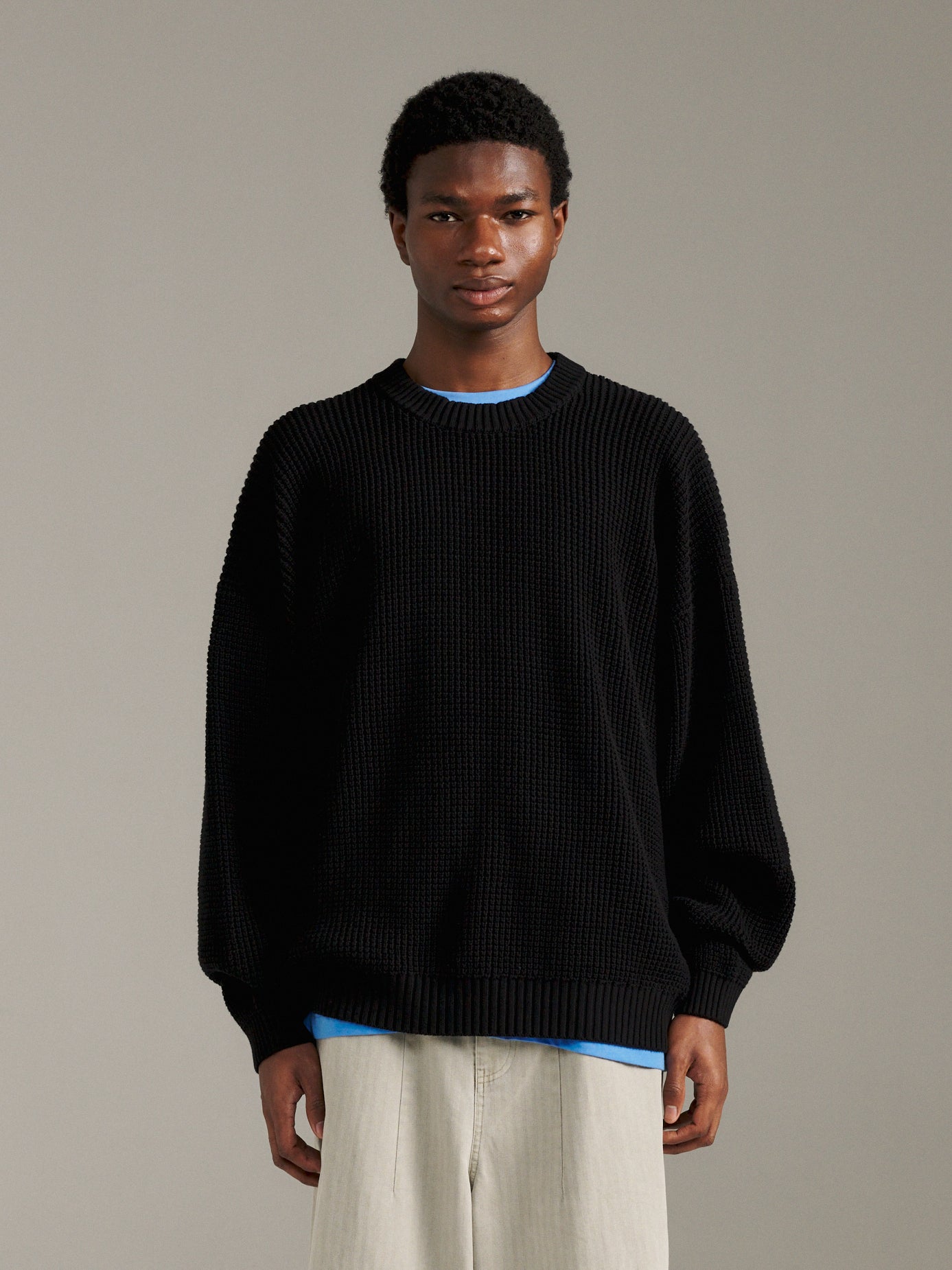 Spring Sleek Knit - Black