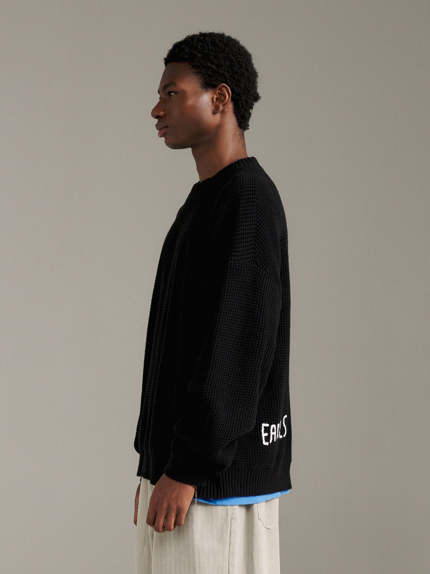 Spring Sleek Knit - Black