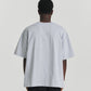 Thick Stitch Tee - Grey Marle