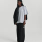 Thick Stitch Tee - Grey Marle