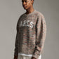Oma Intarsia Knit - Oat