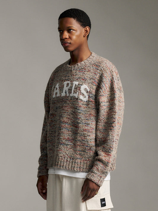 Oma Intarsia Knit - Oat