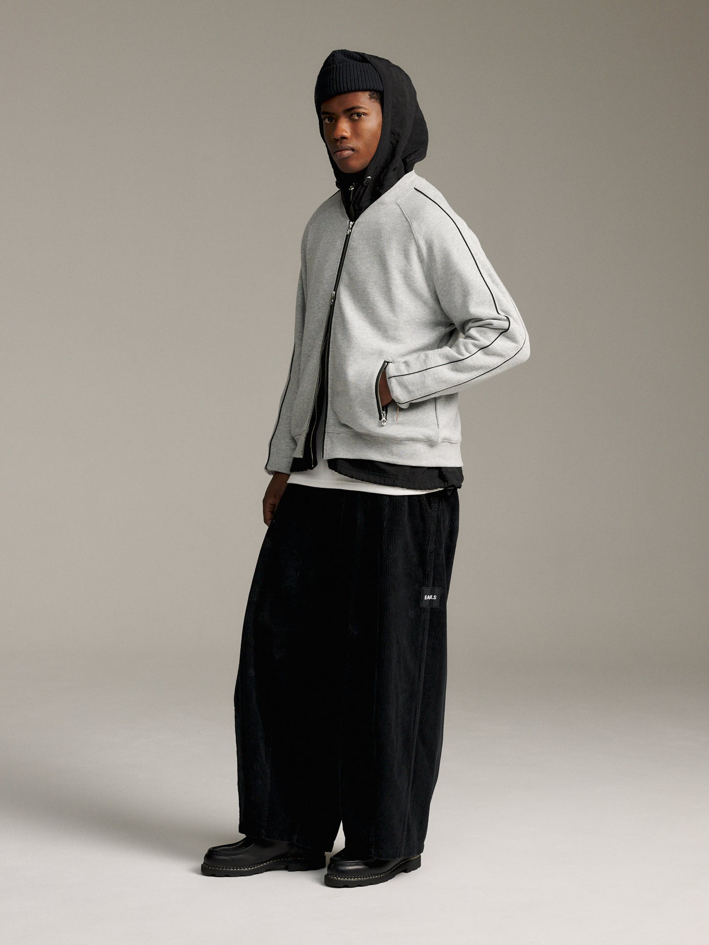 CT Track Jacket - Grey Marle