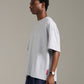Tartan Tee - Grey Marle