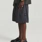 Nylon Relax Short - Charcoal