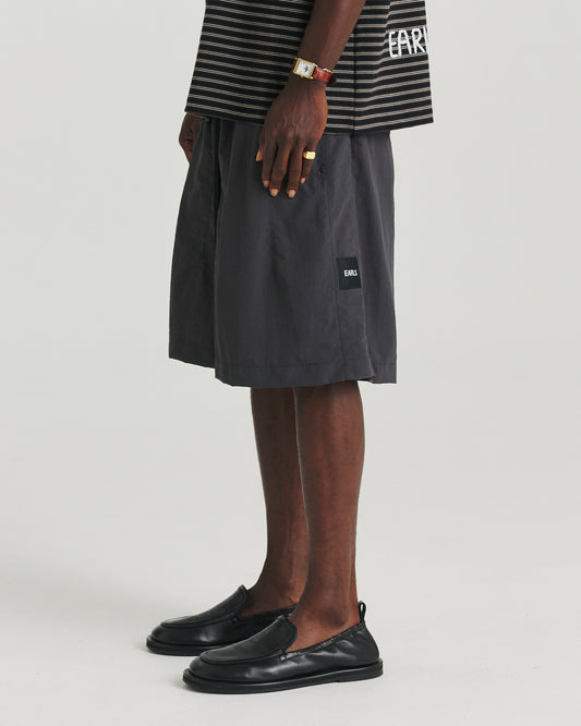 Nylon Relax Short - Charcoal