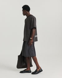 Nylon Relax Short - Charcoal