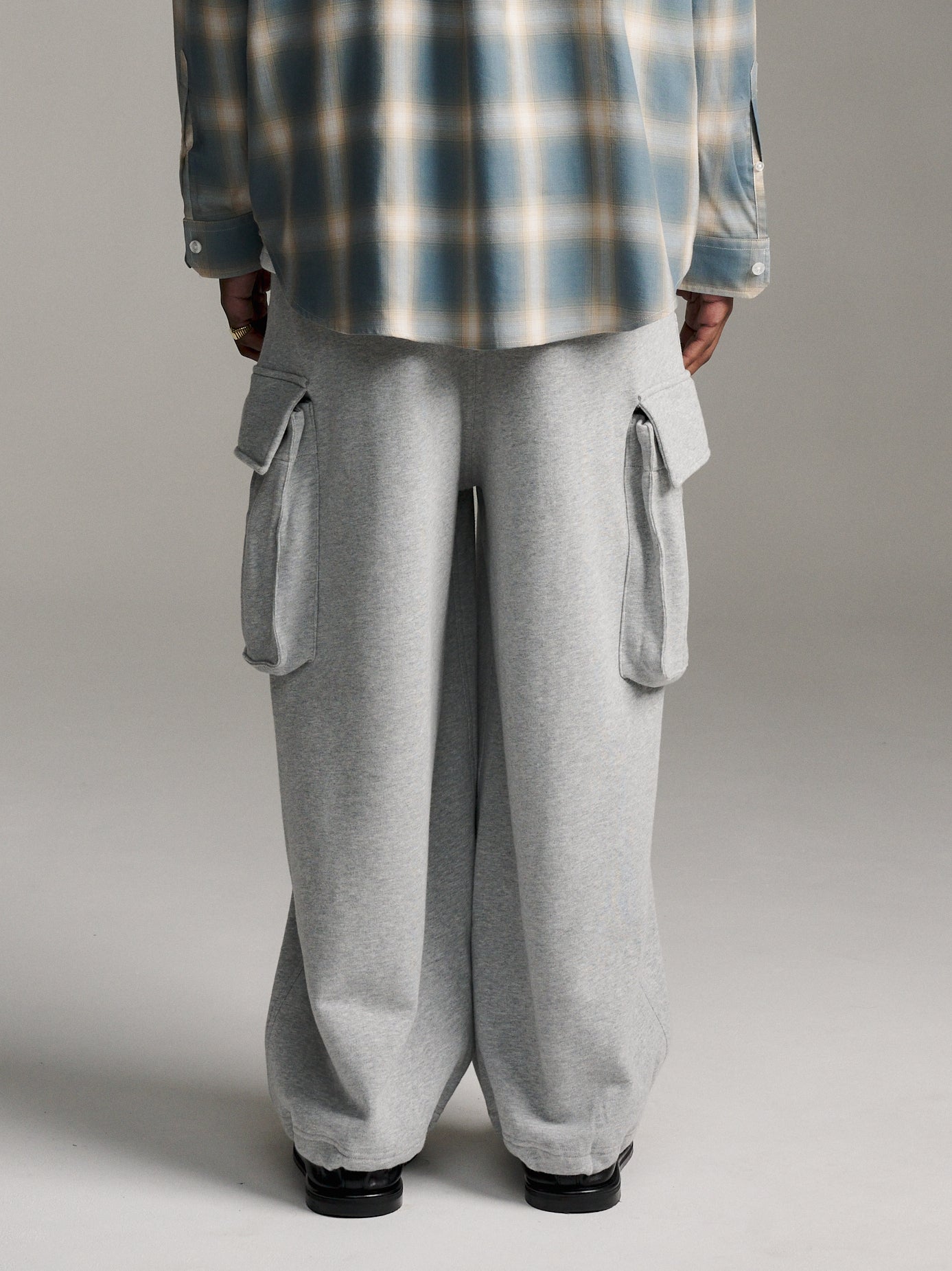 Cargo Relax Pant - Grey Marle