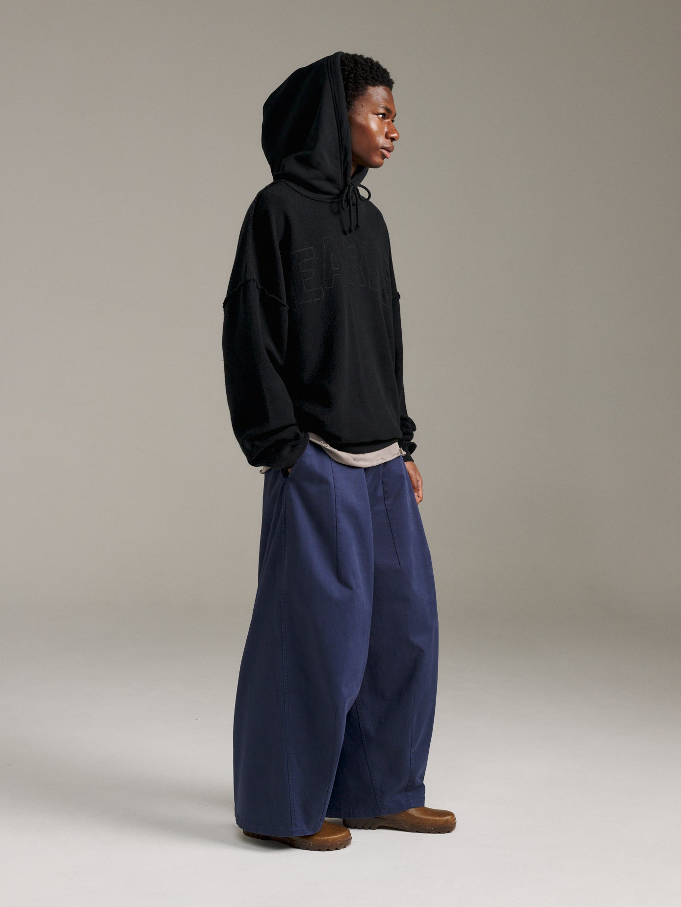 Inside-Out Hood - Black