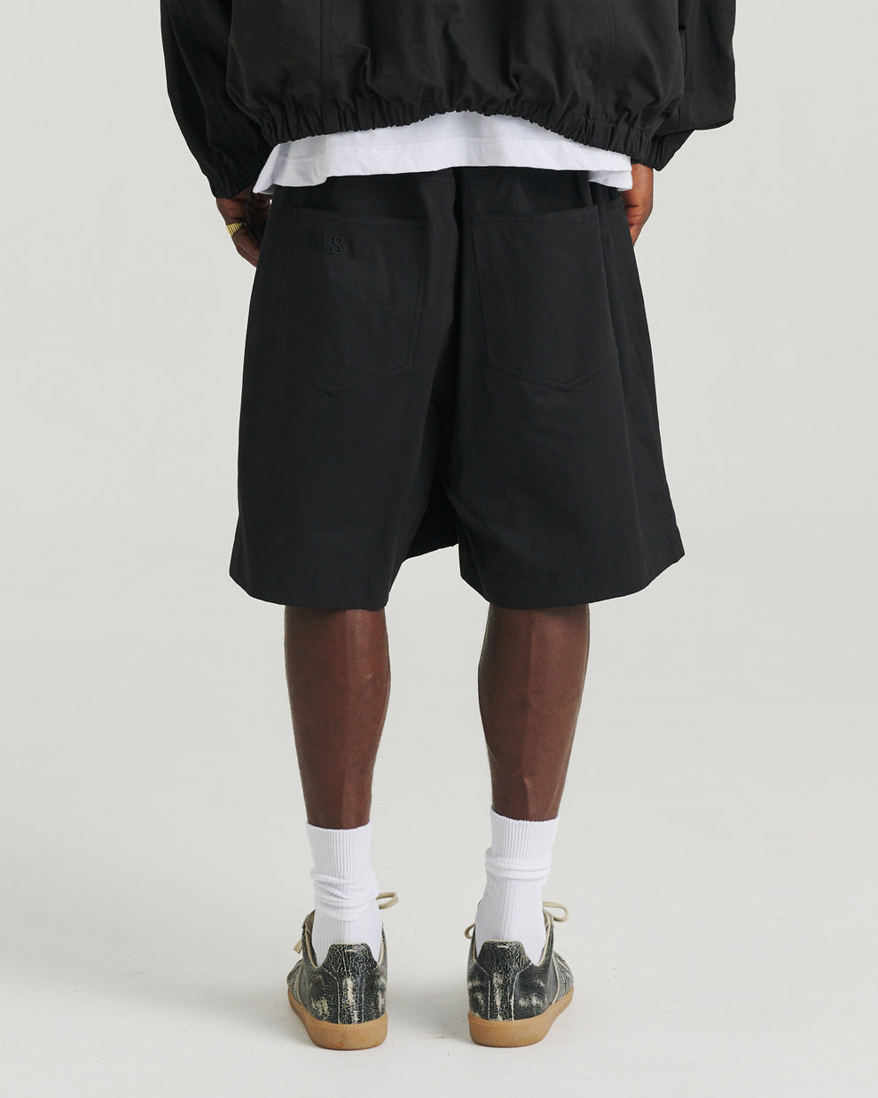 Charlie Shell Short - Black – Earls Collection