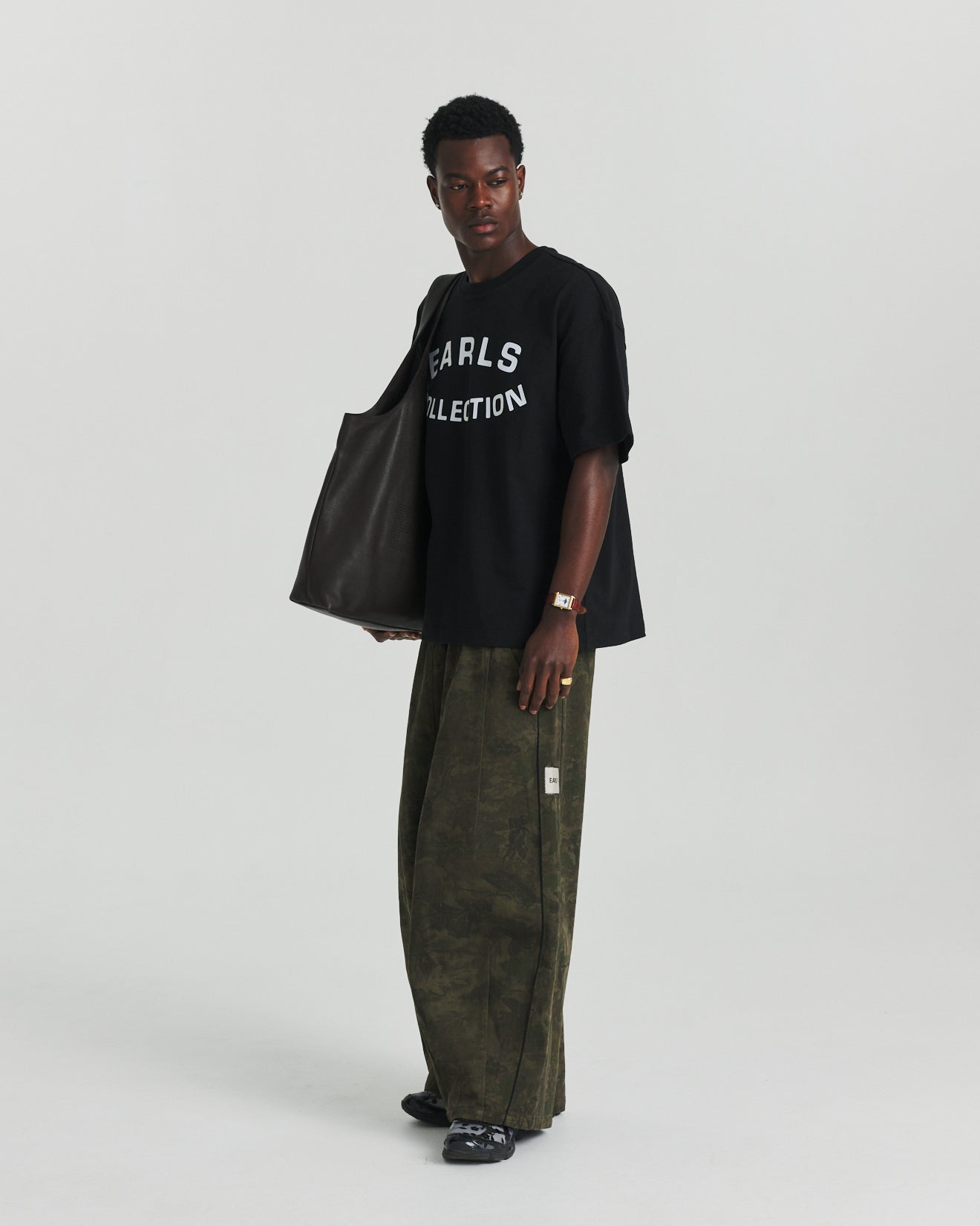 Flock Tee - Black