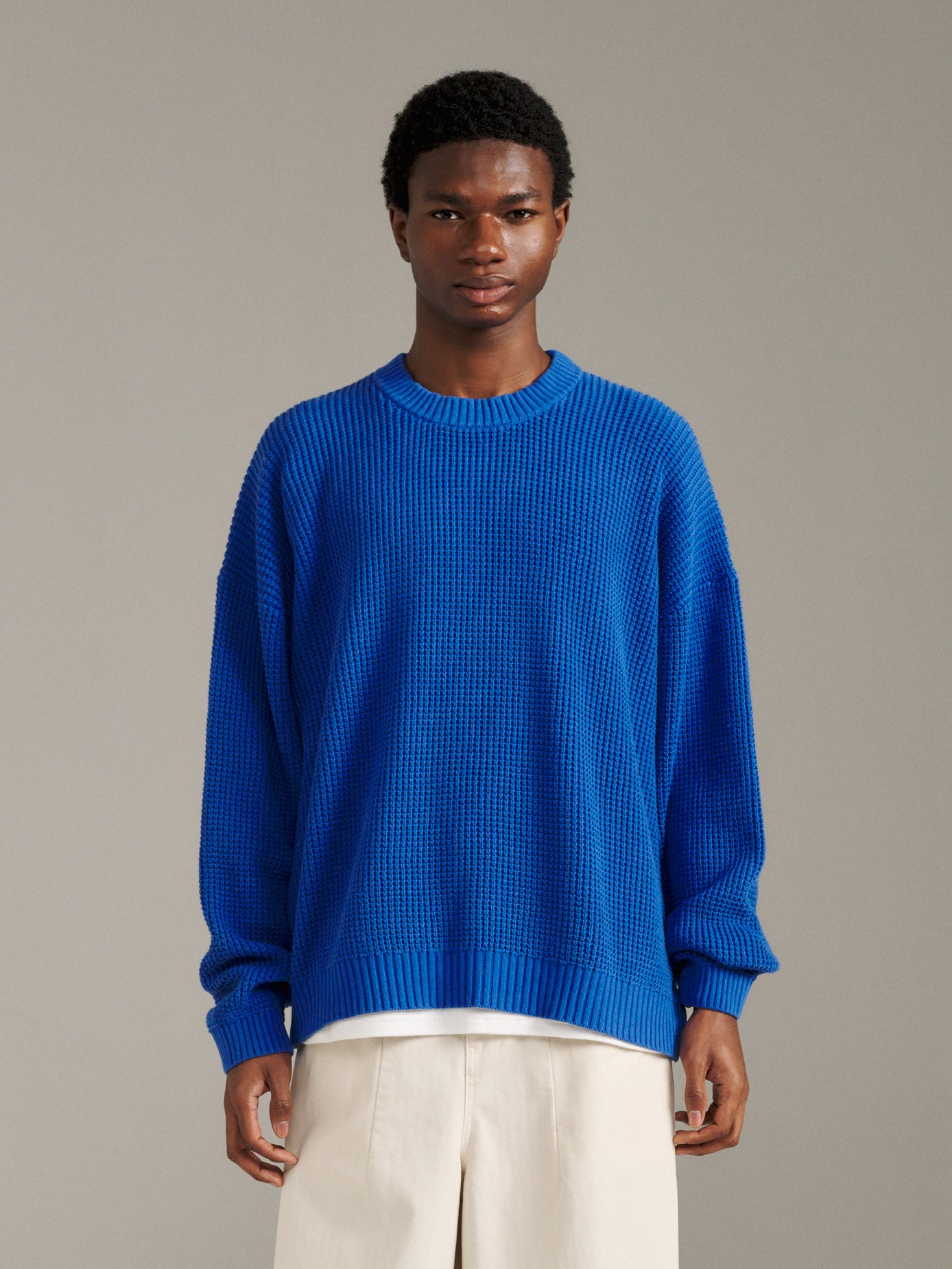 Spring Sleek Knit - Blue