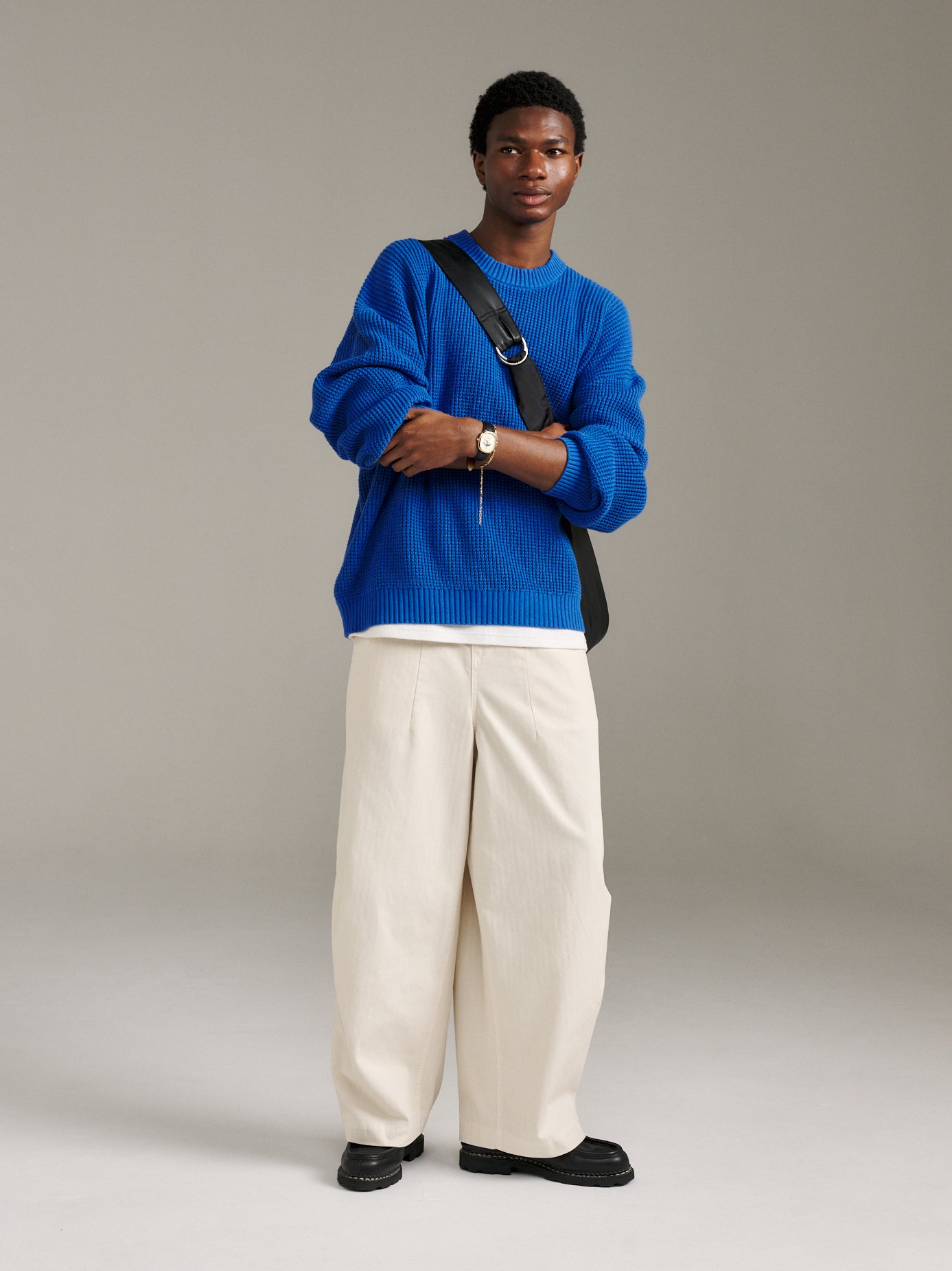 Spring Sleek Knit - Blue
