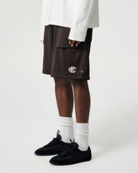 Longline Mesh Short - Chocolate