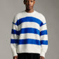 Stripe Mohair Knit - Off White/Blue
