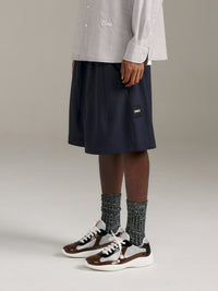 TR Relax Short - Navy Stripe
