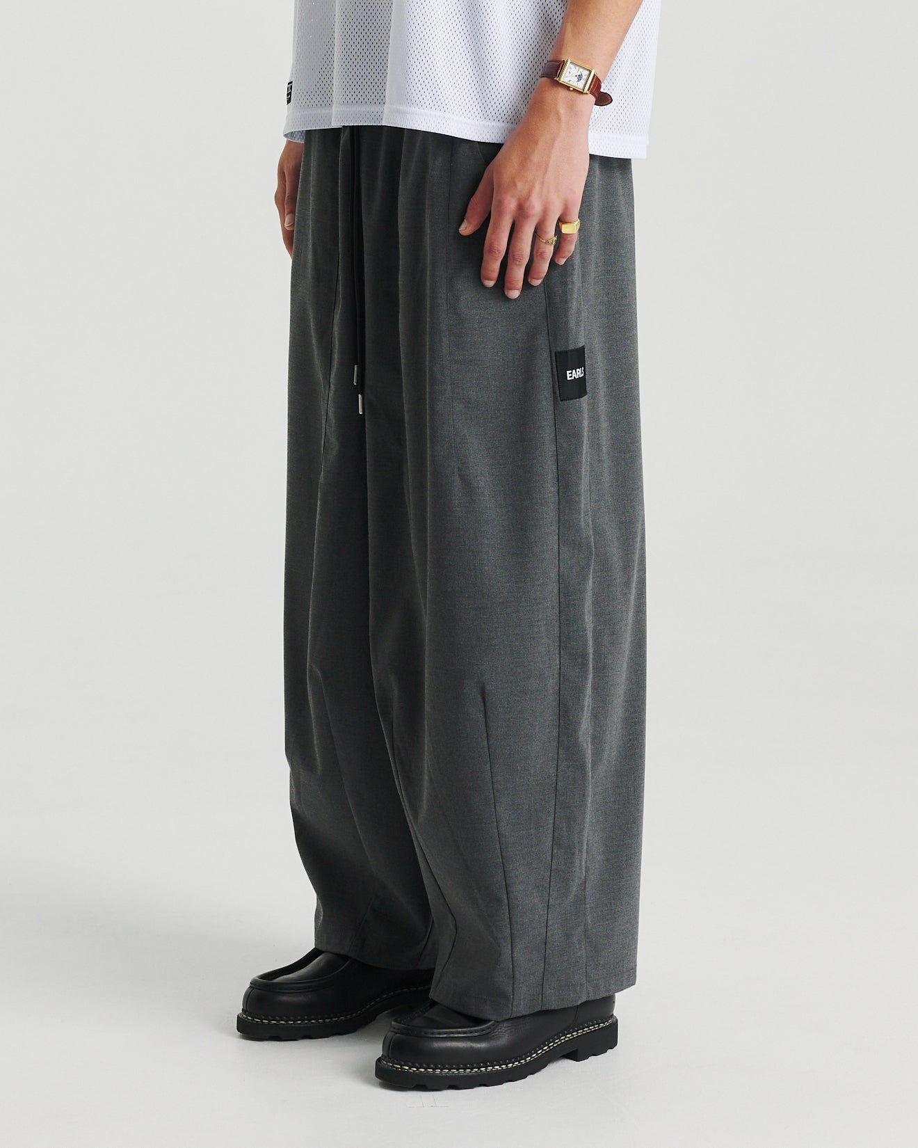 Formal Relax Pant - Charcoal