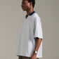 Sports Polo - Grey Marle/Navy
